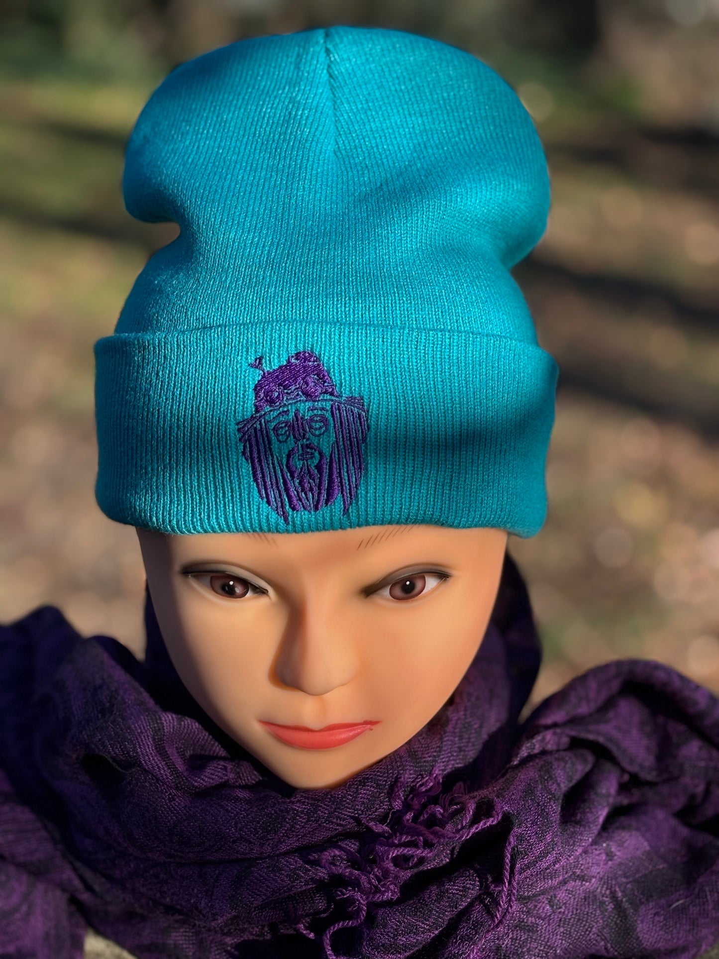 KirbyBright face logo beanie