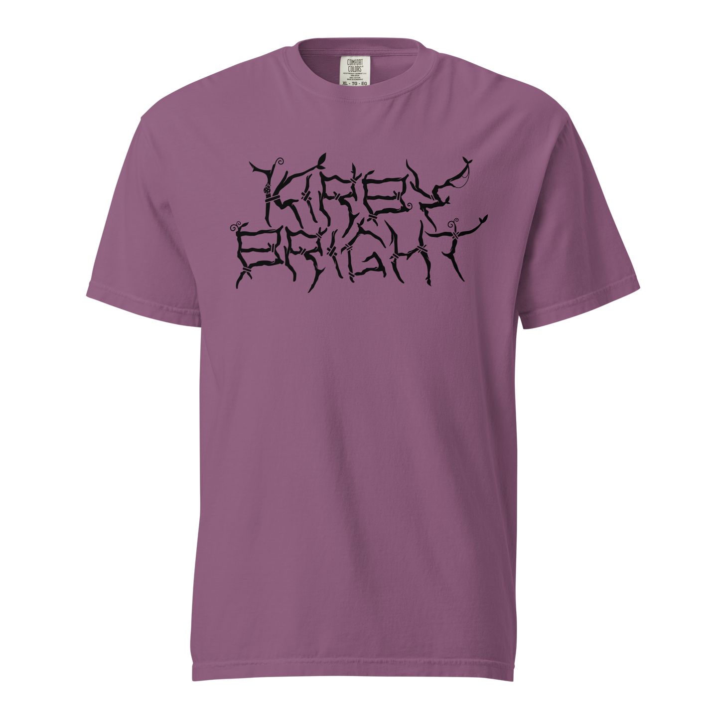 Unisex garment-dyed heavyweight KirbyBright t-shirt