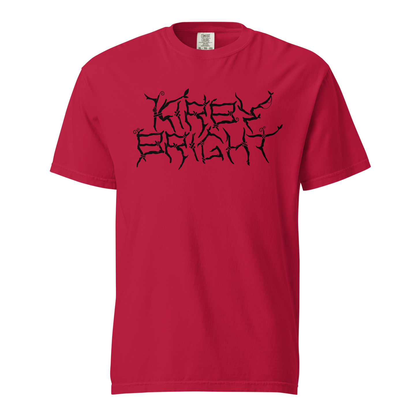 Unisex garment-dyed heavyweight KirbyBright t-shirt